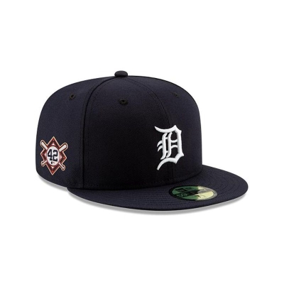 Detroit Tigers Gorra | New Era MLB Jackie Robinson Day 59fifty Fitted Cap Mexico - Azules